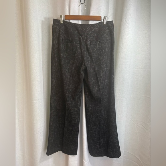 The‎ Limited Pants Women 6 Black Tweeted Wide Leg Careerwear Office Casual 0366 - Picture 3 of 8